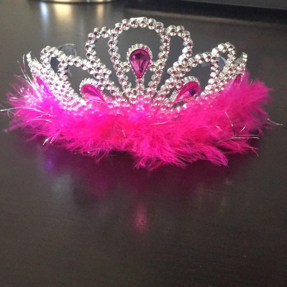 Pink tiara